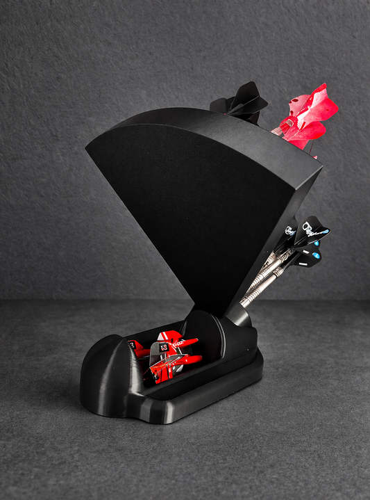 Geymsluspjald fyrir pílur