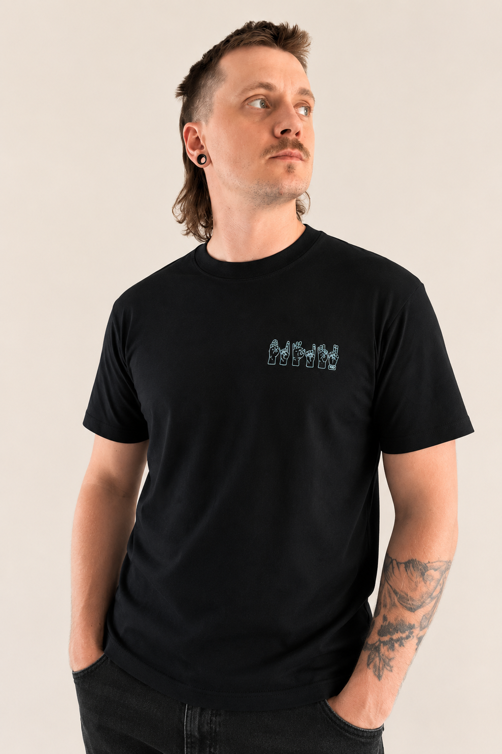Rjupa Stafrófs Bolir "Brostu"