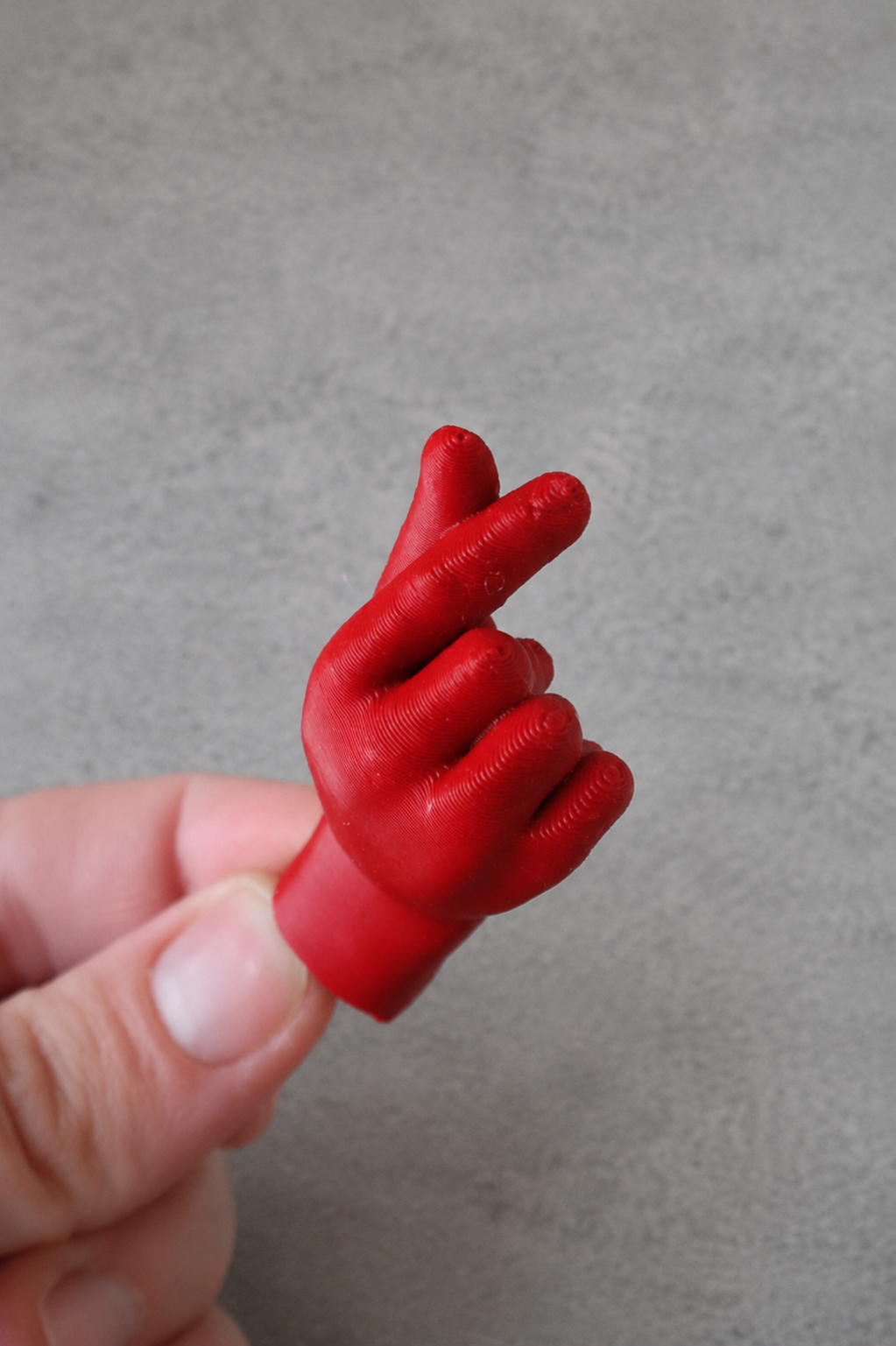 Lyklakippa Fingerheart