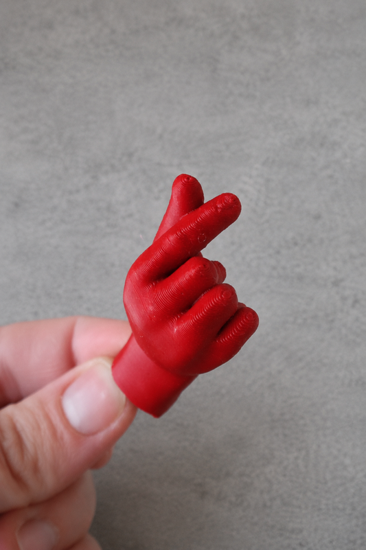 Lyklakippa Fingerheart